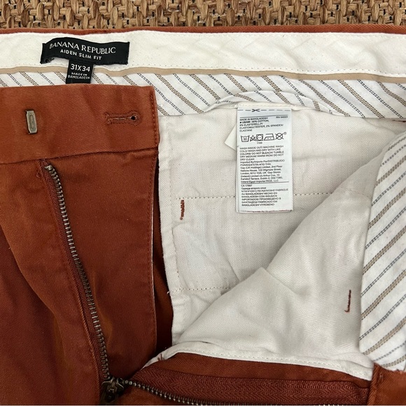 Banana Republic Aiden Slim fit Chino 31 x34 - Picture 6 of 6